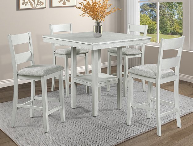 2631SET-DW-1.jpg 2631SET-DW LESTER 5-PK CTR HT TABLE DRIFT WOOD