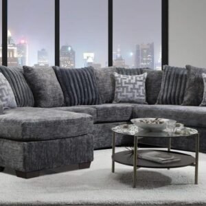 2875-07 CHARCOAL Sectional