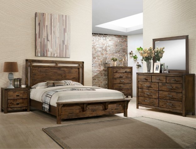 B4810.jpg SETB4810 CURTIS PANEL BED GROUP