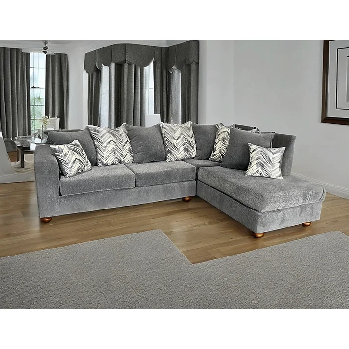 S305 Zander Sectional Gray