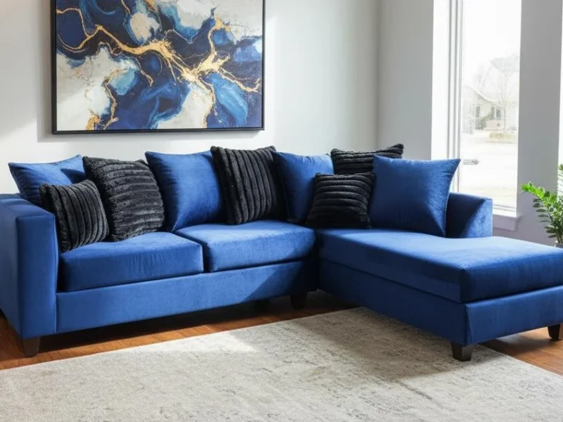 S325 Sectional Kora {Blue]