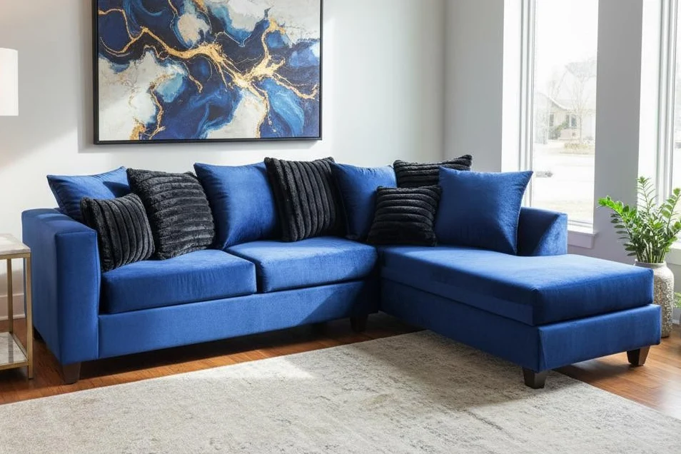 S325 Sectional Kora {Blue]