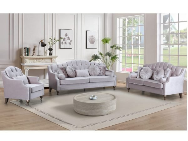 Sofa And Loveseat Gray