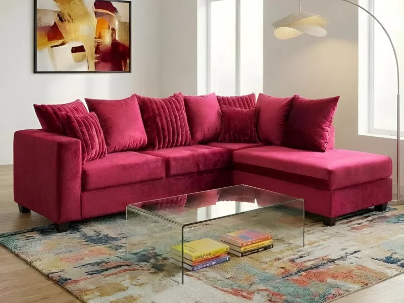 S325 Sectional Kora [Burgandy]
