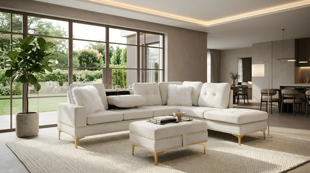 S133 Sectional Joy [Beige]