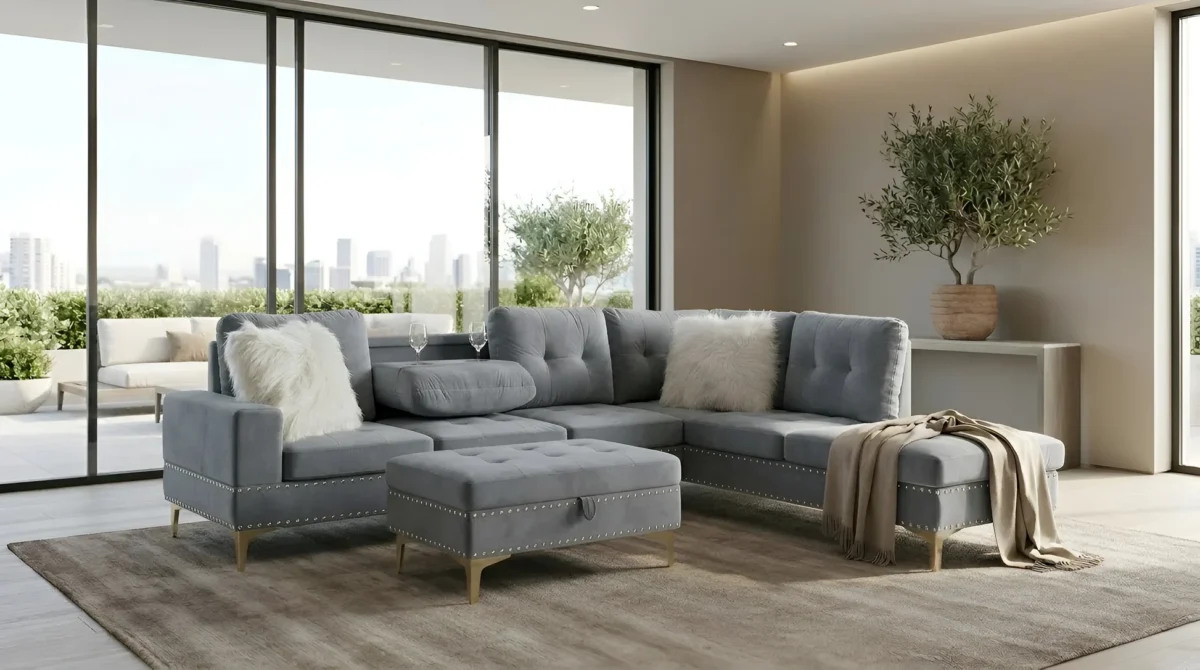 S133 Sectional Joy [Gray]