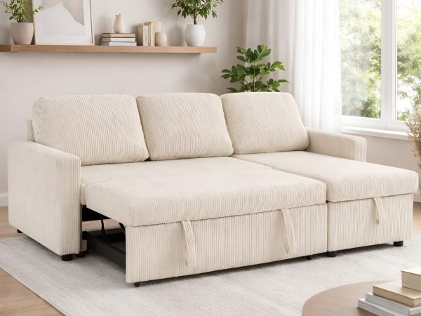 Tommy Sleeper Sofa Beige
